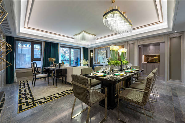 沈陽(yáng)-雅賓利花園134平「輕奢風(fēng)格」裝修設(shè)